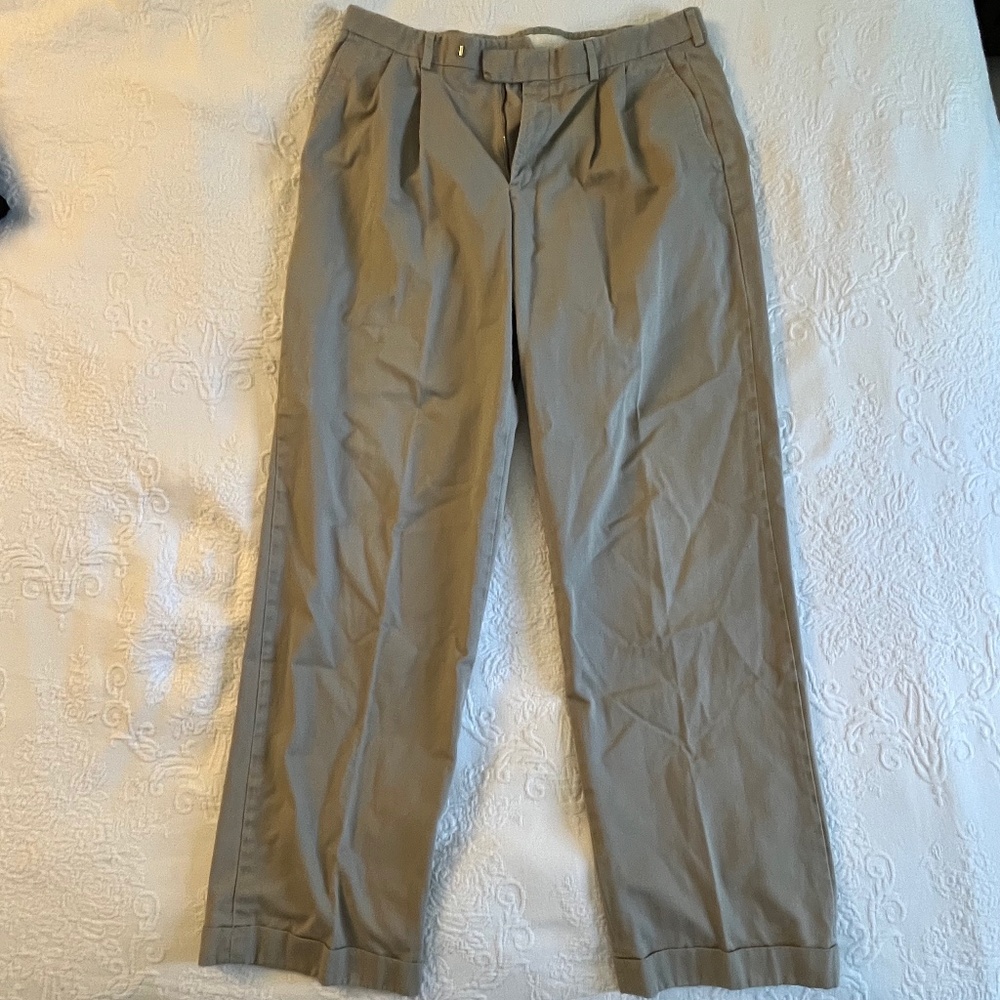 IZOD men's pants, 36 x 34 khaki